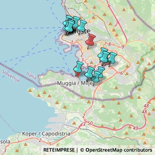 Mappa Via Trieste, 34015 Muggia TS, Italia (3.563)