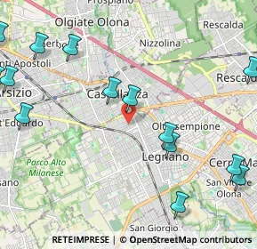 Mappa Via Premuda, 20025 Legnano MI, Italia (2.98933)