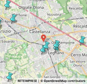 Mappa Via Premuda, 20025 Legnano MI, Italia (3.02818)