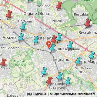 Mappa Via Premuda, 20025 Legnano MI, Italia (2.83895)