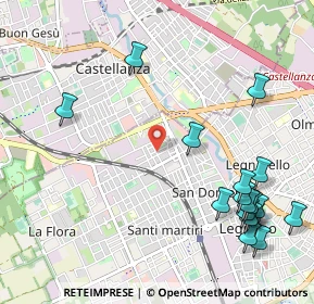 Mappa Via Premuda, 20025 Legnano MI, Italia (1.33824)