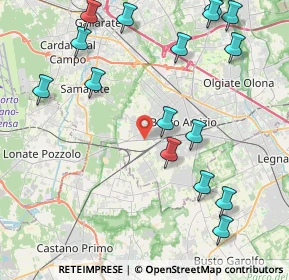 Mappa Via Giovanni Amendola, 21052 Busto Arsizio VA, Italia (5.1025)