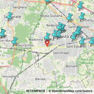 Mappa Via Giovanni Amendola, 21052 Busto Arsizio VA, Italia (2.81737)
