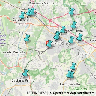 Mappa Vicolo Mirandola, 21052 Busto Arsizio VA, Italia (4.93188)