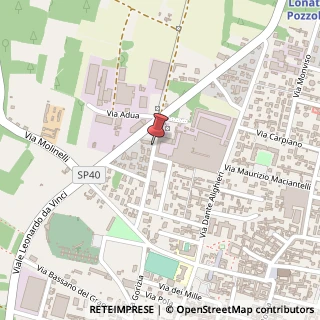 Mappa Via Galileo Galilei, 30, 21015 Lonate Pozzolo, Varese (Lombardia)