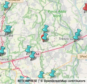 Mappa Vicolo Concordia, 20877 Roncello MB, Italia (6.5225)