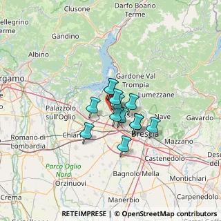 Mappa SP BS, 25050 Rodengo-saiano BS, Italia (7.48846)