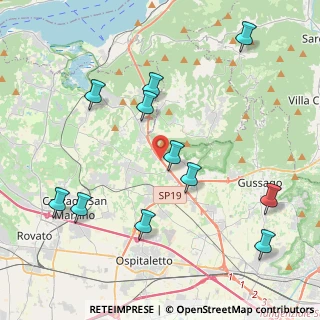 Mappa SP BS, 25050 Rodengo-saiano BS, Italia (4.61636)