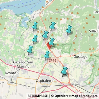 Mappa SP BS, 25050 Rodengo-saiano BS, Italia (3.32273)