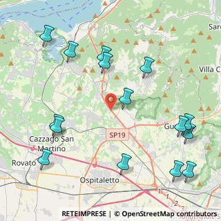 Mappa SP BS, 25050 Rodengo-saiano BS, Italia (5.21933)