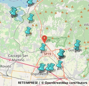 Mappa SP BS, 25050 Rodengo-saiano BS, Italia (5.23333)