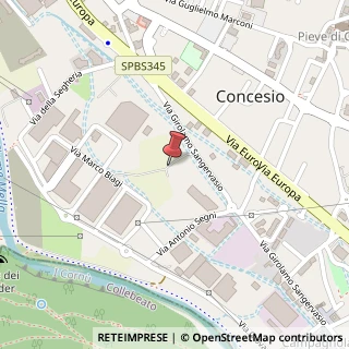 Mappa Via Mella, 9A/B, 25062 Concesio, Brescia (Lombardia)