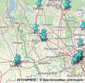 Mappa Via del Gallo, 21052 Busto Arsizio VA, Italia (22.962)