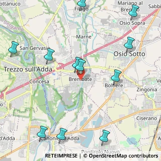 Mappa Via IV Novembre, 24030 Brembate BG, Italia (2.75636)