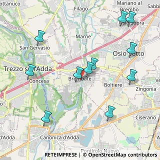 Mappa Via IV Novembre, 24030 Brembate BG, Italia (2.32727)
