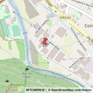 Mappa Via Paolo Borsellino, 10, 25062 Concesio, Brescia (Lombardia)