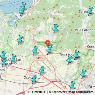 Mappa Via Fontana, 25050 Rodengo-Saiano BS, Italia (6.7105)