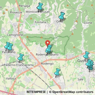 Mappa Via Fontana, 25050 Rodengo-Saiano BS, Italia (3.02429)