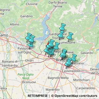 Mappa Via Fontana, 25050 Rodengo-Saiano BS, Italia (10.53278)