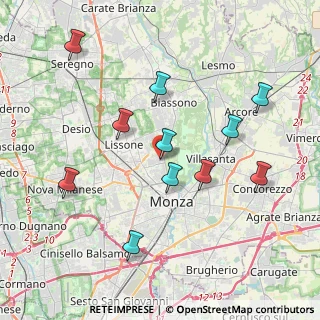 Mappa Via Ernesto Ambrosini, 20900 Monza MB, Italia (3.95)