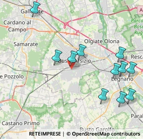 Mappa Viale Pirandello Luigi, 21052 Busto Arsizio VA, Italia (4.57818)