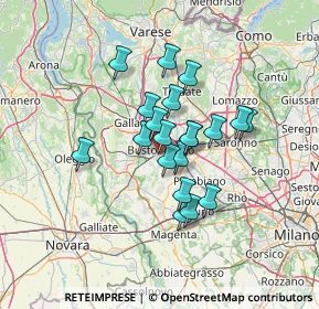 Mappa Viale Pirandello Luigi, 21052 Busto Arsizio VA, Italia (9.9165)
