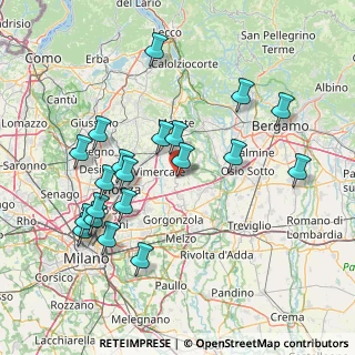Mappa Via Alessandro Volta, 20876 Ornago MB, Italia (15.9785)