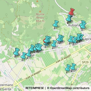 Mappa Via Canal, 37013 Caprino Veronese VR, Italia (1.05172)