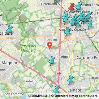 Mappa Uboldo, 21040 Uboldo VA, Italia (3.2655)