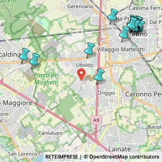 Mappa Uboldo, 21040 Uboldo VA, Italia (3.2865)
