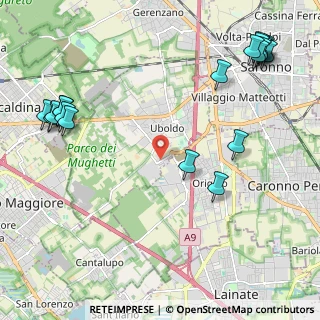 Mappa Uboldo, 21040 Uboldo VA, Italia (2.9795)