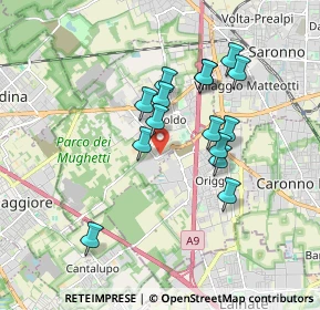 Mappa Uboldo, 21040 Uboldo VA, Italia (1.53067)