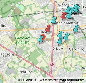 Mappa Uboldo, 21040 Uboldo VA, Italia (2.482)