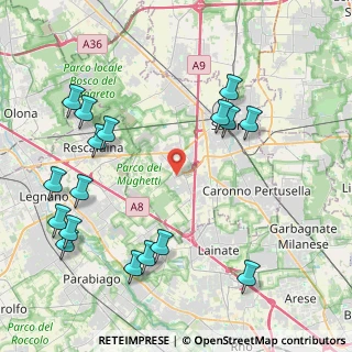 Mappa Uboldo, 21040 Uboldo VA, Italia (5.06)