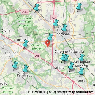 Mappa Uboldo, 21040 Uboldo VA, Italia (5.38143)