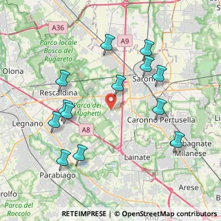 Mappa Uboldo, 21040 Uboldo VA, Italia (4.22846)
