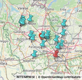 Mappa Uboldo, 21040 Uboldo VA, Italia (12.71222)
