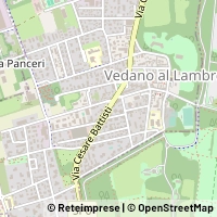 Kartta Vedano al Lambro