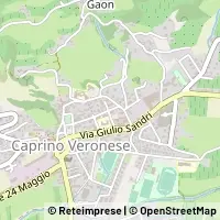 Kaart Caprino Veronese