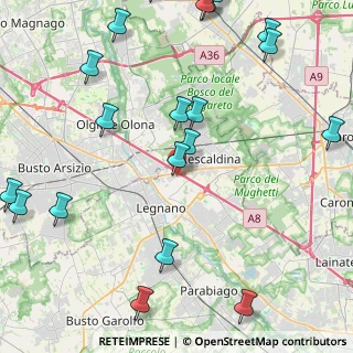 Mappa Via Fabio Filzi, 20025 Legnano MI, Italia (5.9565)