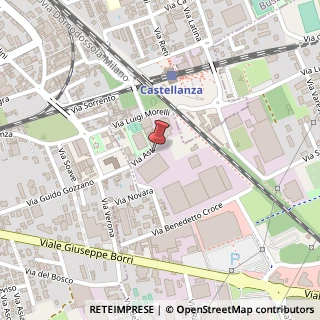 Mappa Via Asti, 2, 21053 Azzate, Varese (Lombardia)