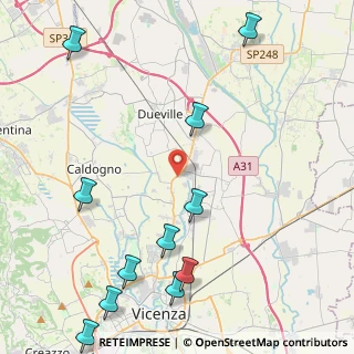 Mappa SS Marosticana, 36100 Vicenza VI, Italia (5.78636)
