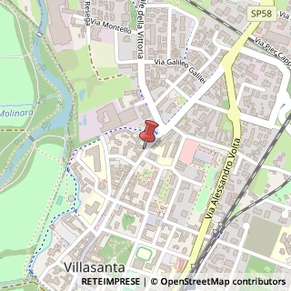 Mappa Via Giuseppe Mazzini, 61, 20058 Villasanta, Monza e Brianza (Lombardia)