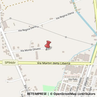 Mappa Via Monte Oliveto, 7, 35010 Grantorto, Padova (Veneto)