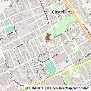 Mappa Via E. Cantoni, 97, 21053 Castellanza, Varese (Lombardia)