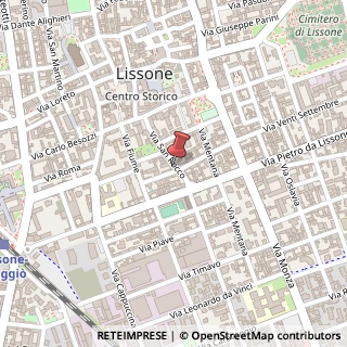 Mappa Via San Rocco, 24, 20851 Lissone, Monza e Brianza (Lombardia)