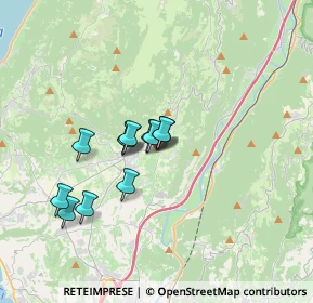 Mappa Località Platano, 37013 Caprino Veronese VR, Italia (2.52667)