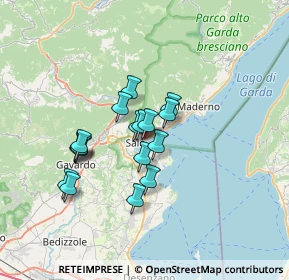 Mappa Piazza Carmine, 25087 Salò BS, Italia (5.17882)