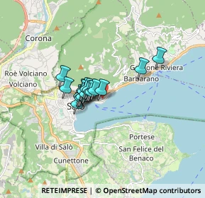 Mappa Piazza Carmine, 25087 Salò BS, Italia (0.98647)