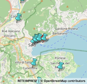 Mappa Piazza Carmine, 25087 Salò BS, Italia (2.03083)